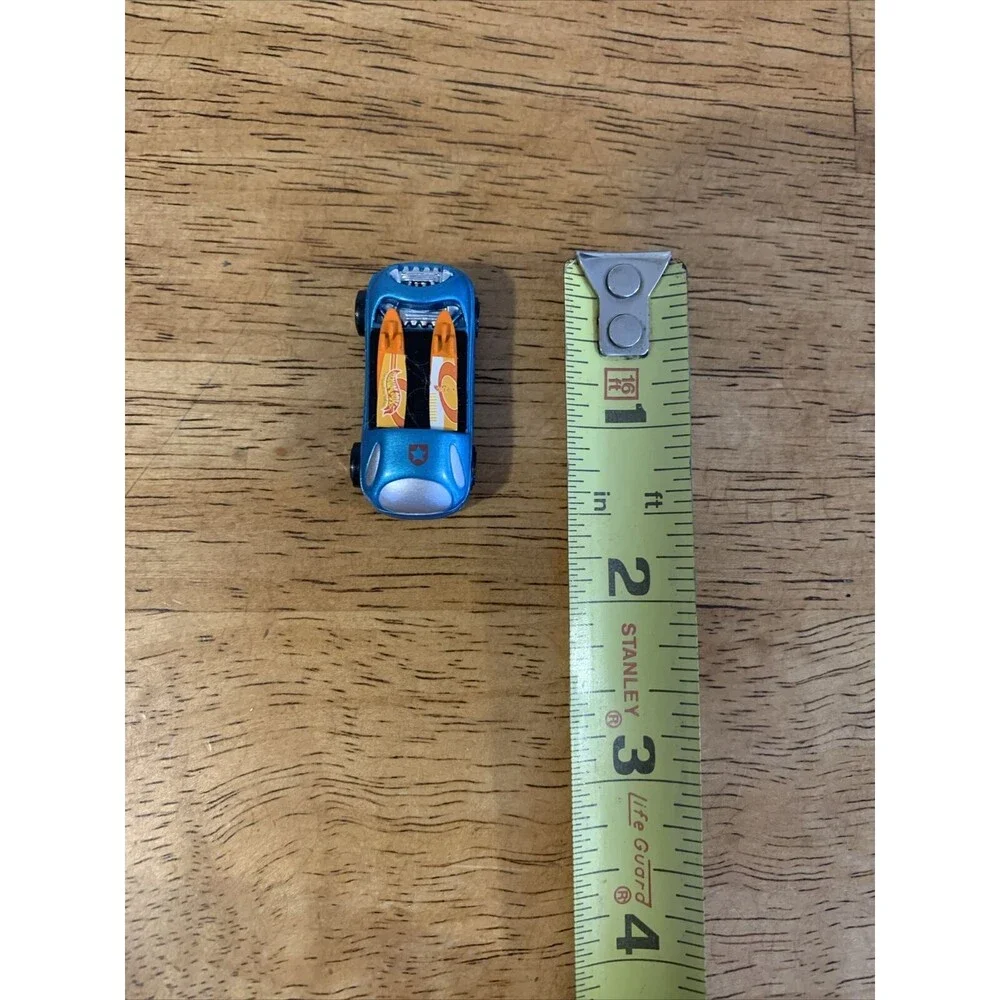 Hot Wheels Micro Machines Deora ll -2002-Wave Ripper-Teal-Blue-Orange Surfboards